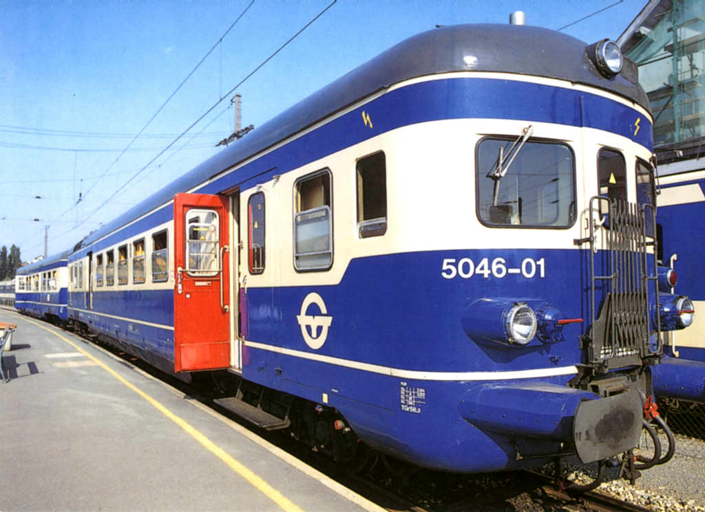 Die Eisenbahnen in Österreich: Triebwagen 5046